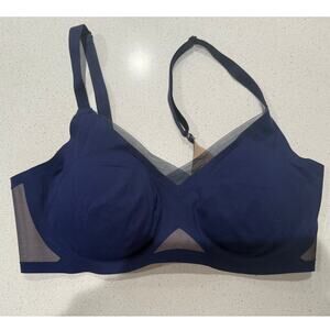 Honeylove CrossOver Bra in Navy M
